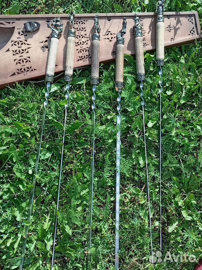 Набор из шампуров подарочный коллекционный сувенир