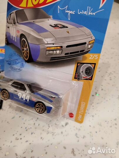 Хот вилс Hot Wheels 89 Porsche 944 и 935 новый, уп