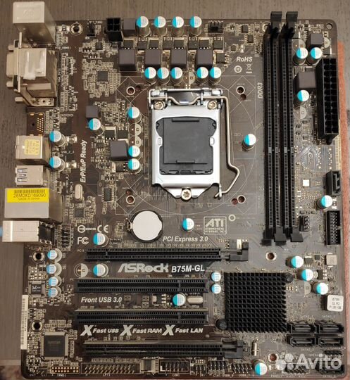 Материнская плата на 1155 сокете