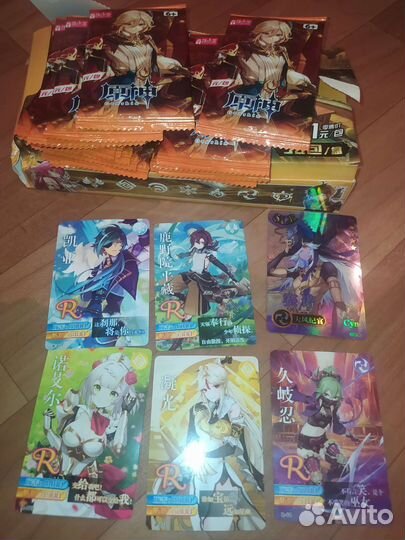 Коллекционные карты Genshin Impact