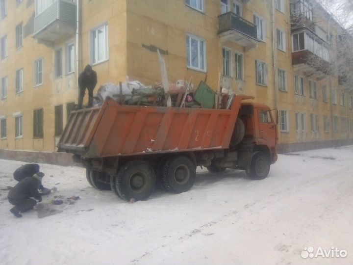 Вывоз мусора, самосвалы