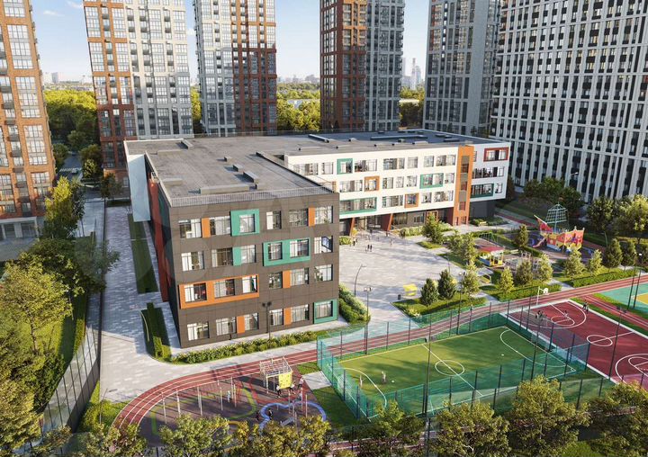 3-к. квартира, 83,8 м², 23/25 эт.