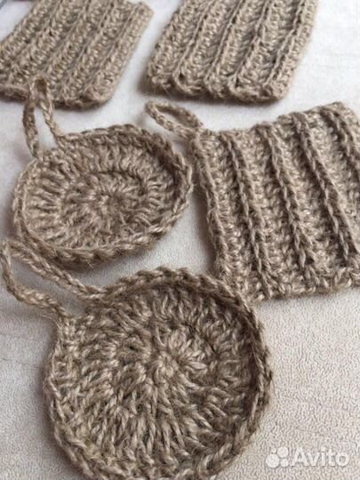 Эко-губка из джута