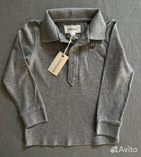 Поло Diesel, лонгслив. Оригинал, новое