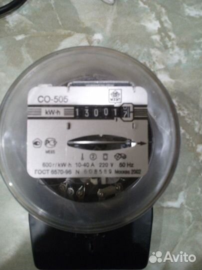 Электросчетчик со-505