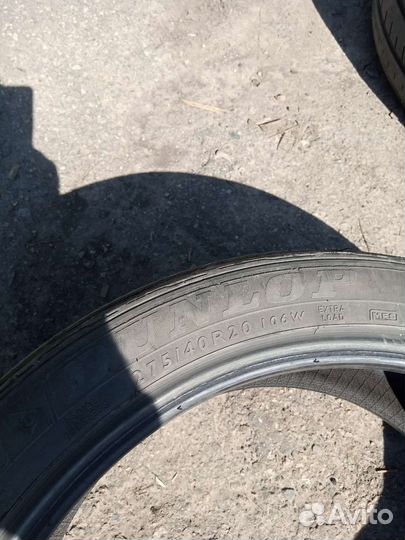 Dunlop Axiom Plus 275/40 R20 и 315/40 R20 106W