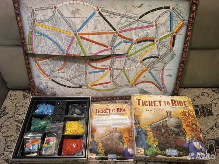 Настольная игра Ticket To Ride: Америка