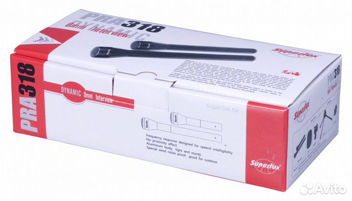 Микрофон Superlux PRA318S
