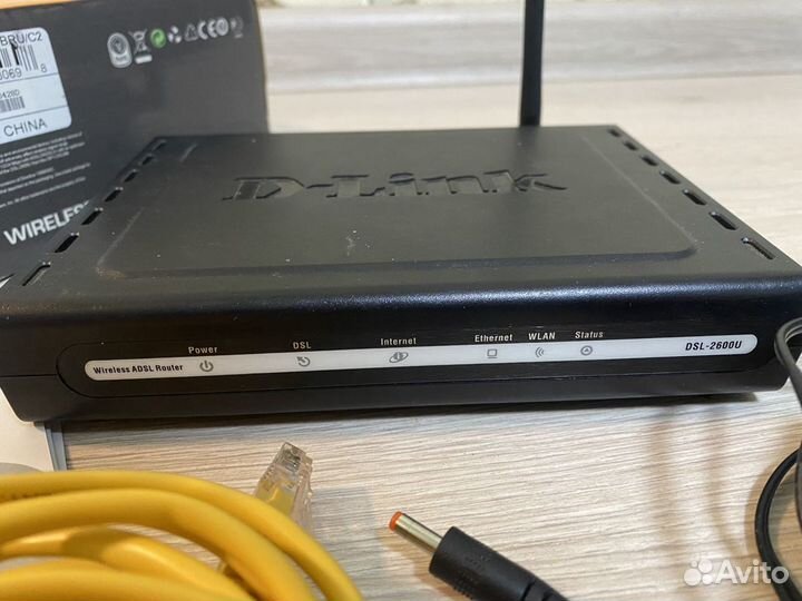 Роутер D Link DSL d2600u