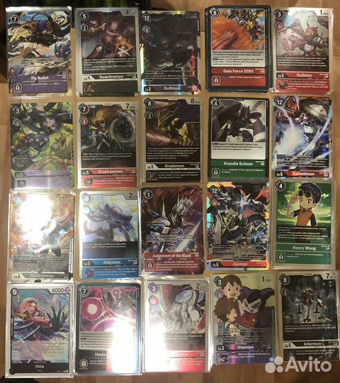 Карты digimon,оригинал