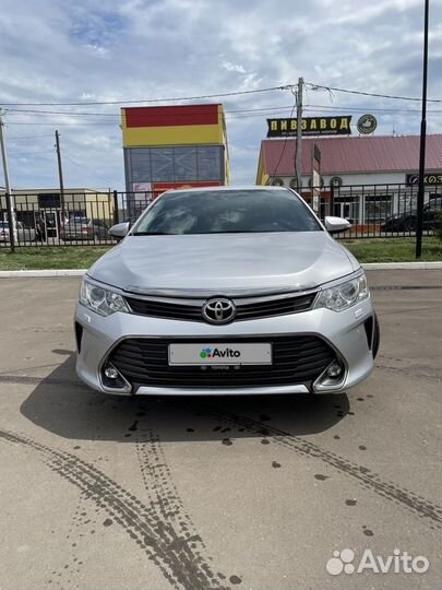 Toyota Camry 2.5 AT, 2015, 128 500 км