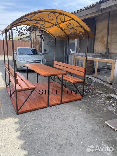 Беседка для дачи