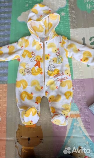 Теплый комбинезон 62 68