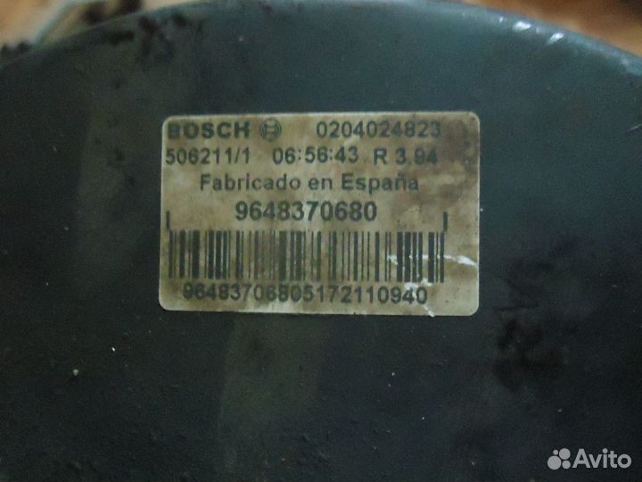 0204024823 Вакуумный усилитель Peugeot Partner