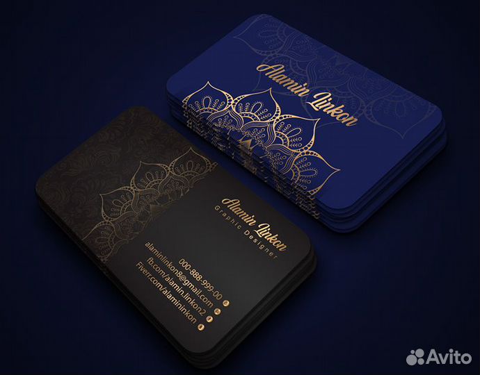 Визитки печать