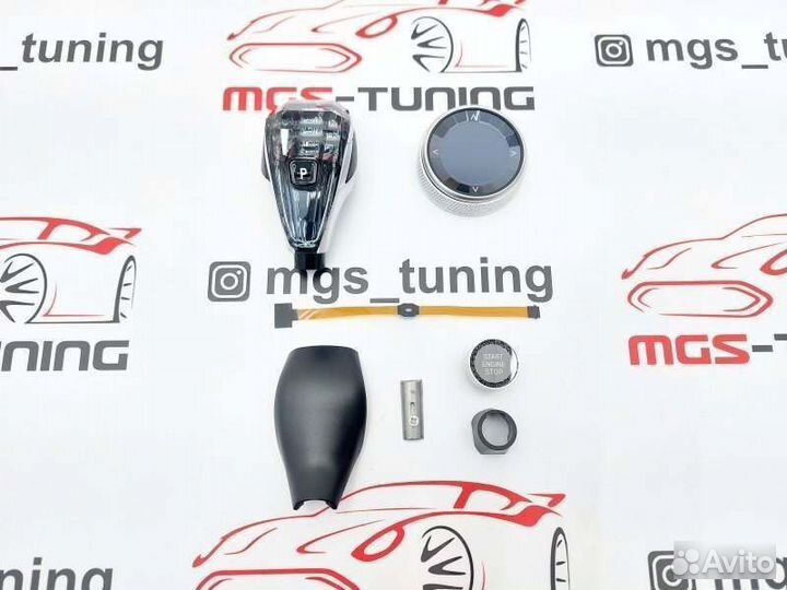 Хрустальные ручка кпп кнопка шайба BMW X3 G01 бмв