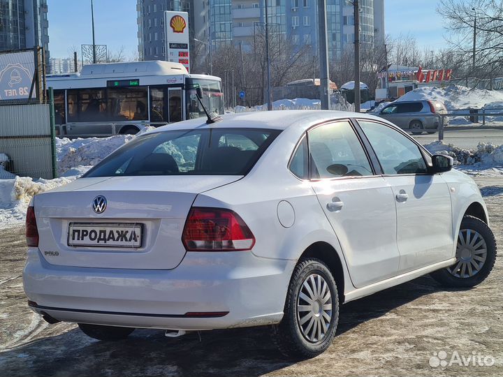 Volkswagen Polo 1.6 МТ, 2017, 299 000 км