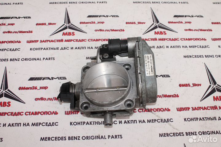 Дроссельная заслонка мерседес m113 w220