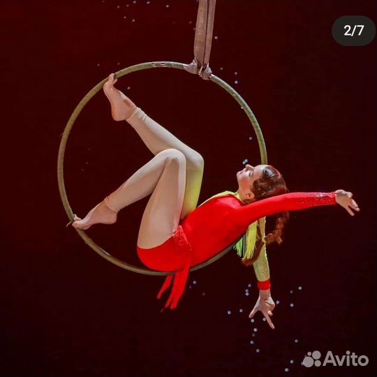 Костюм для выступлений воздушной гимнастика