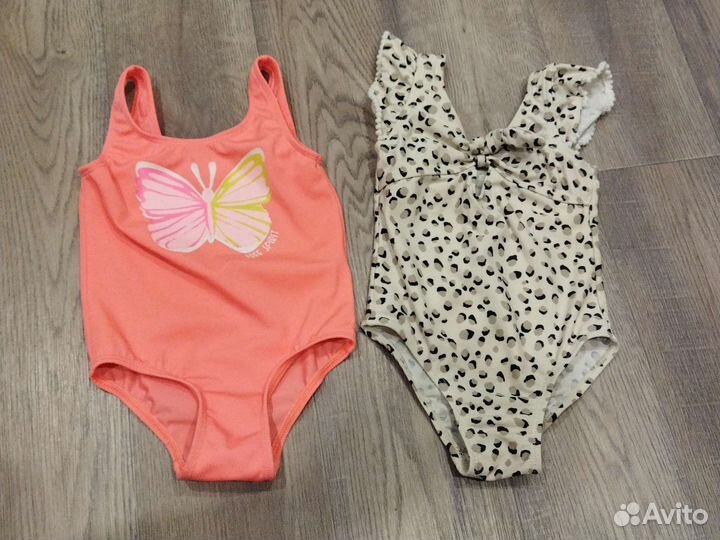 Купальник для девочки слитный 86,92