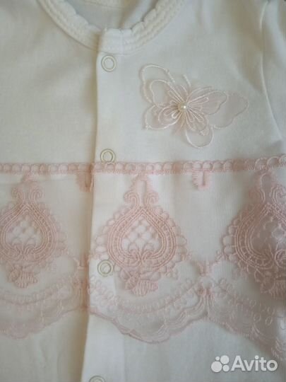 Костюм для девочки на выписку