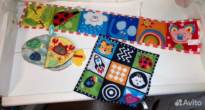 Детские игрушки погремушки пакетом