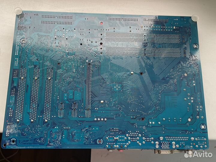 Материнская плата с процессором