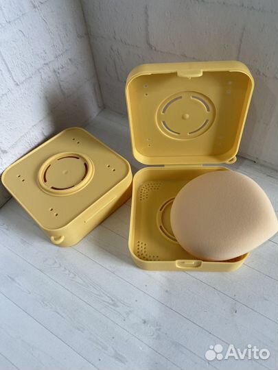 Спонж для макияжа лица в коробочке . новый