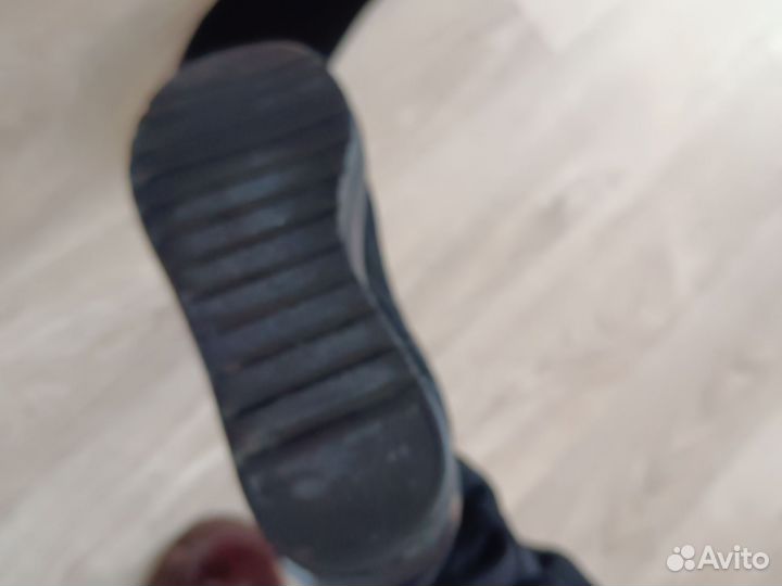 Сапоги зимние замшевые 36 -36.5