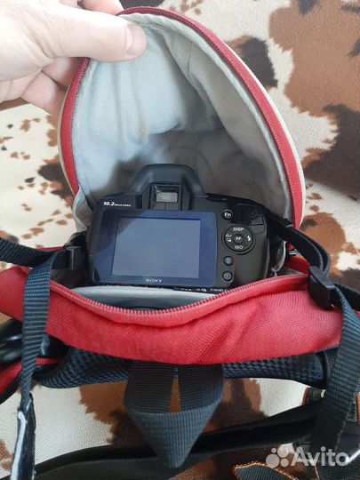 Зеркальный фотоаппарат sony dslr-A230 +2 акб