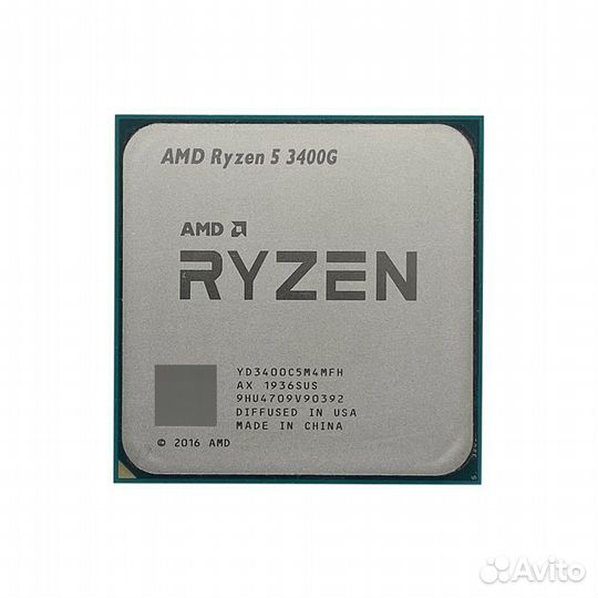 Процессор Ryzen 5 3400g