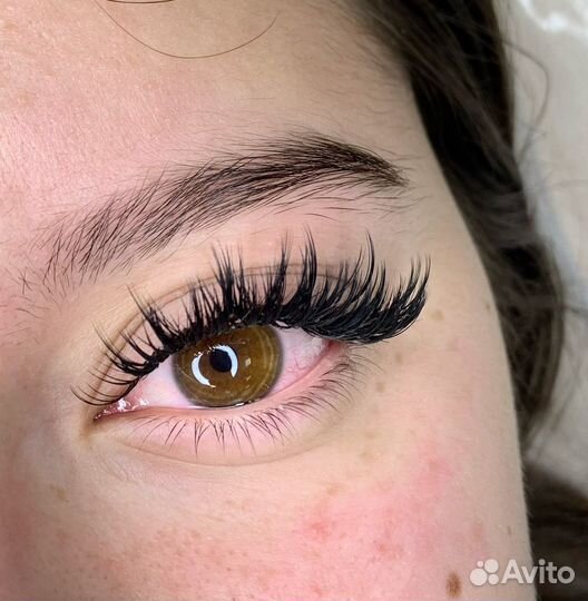 Наращивание ресниц на дому
