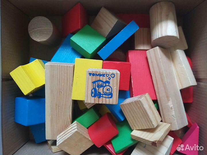 Конструктор деревянный Томик, конструктор пластик