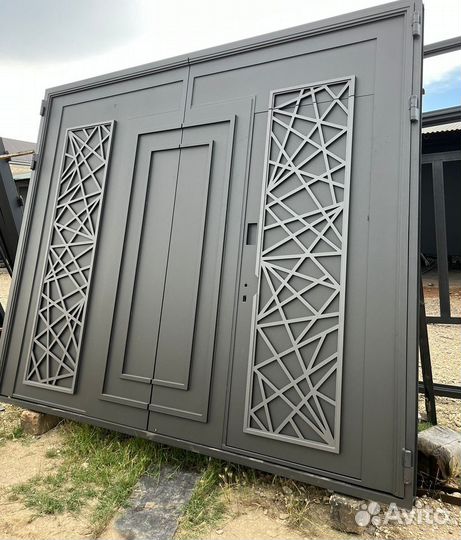 Кованые ворота в Дагестане