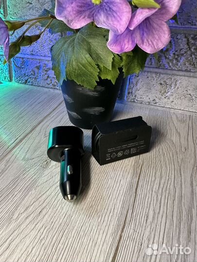 Автомобильное зарядное устройство samsung 45w