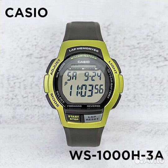 Часы Casio Collection WS-1000H-3A