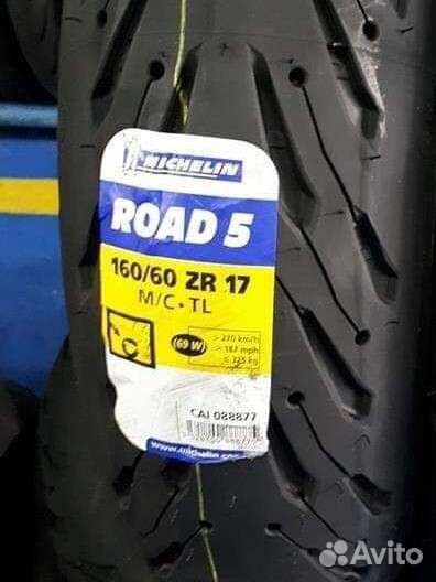 Мотошина 160 60 17 Michelin Road 5