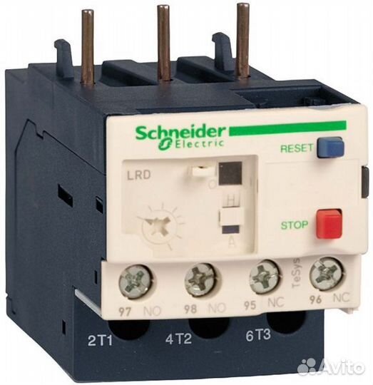 Тепловое реле 2,5-4А Schneider Electric, LR3D08