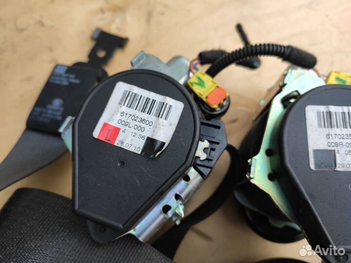 Ремень безопасности передний Опель Astra J