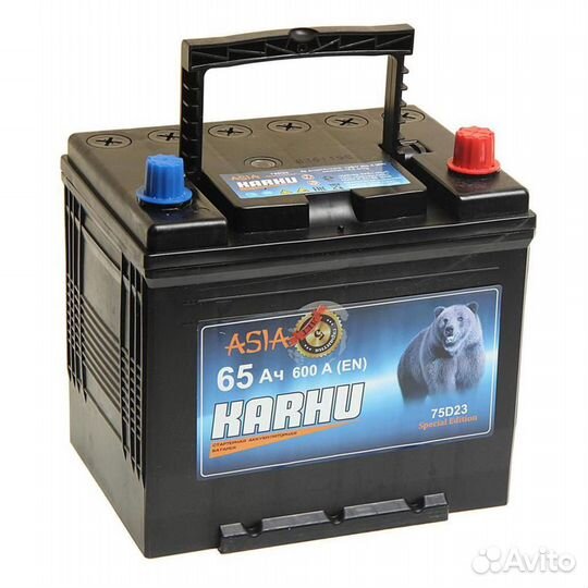 Аккумулятор karhu asia 75D23L (Казахстан)