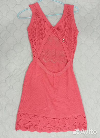 Летний вязанный сарафан