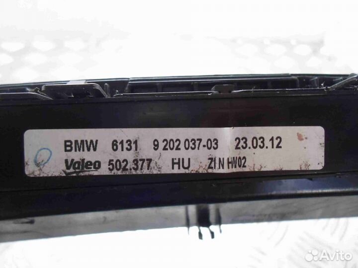 Переключатель отопителя BMW X5 E70 61319202091