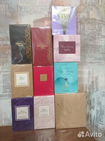 Парфюмерия avon снятости и раритеты