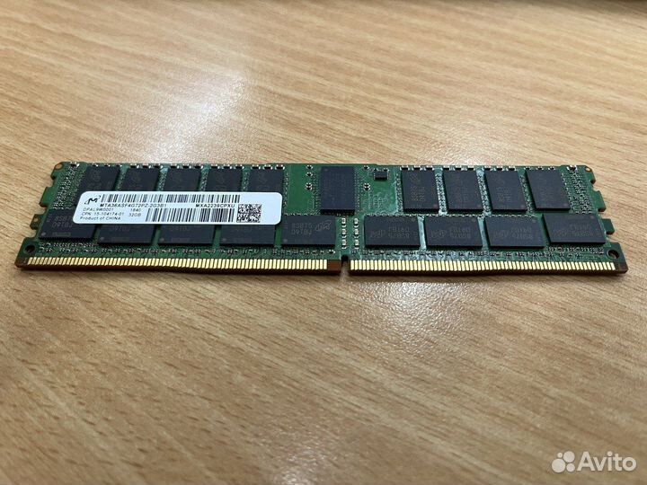 32GB DDR4 2400T micron MTA36ASF4G72PZ-2G3B1