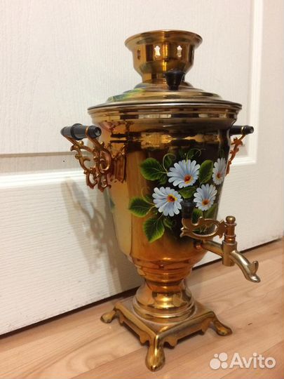 Самовар электрический расписной СССР