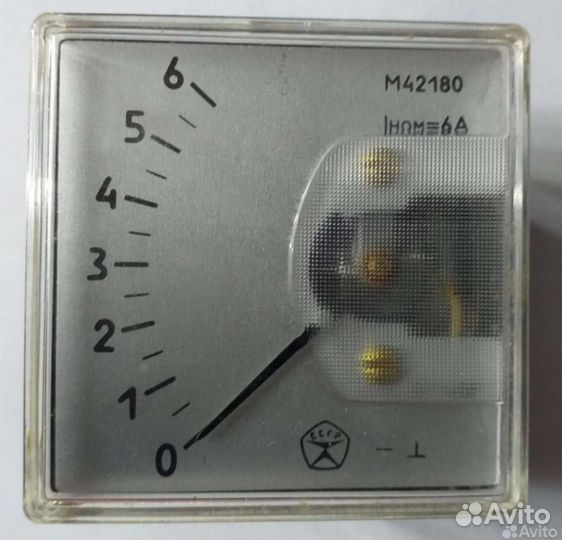 Амперметр. Сделано в СССР