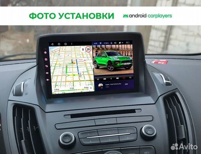 Штатная магнитола на android для Ford