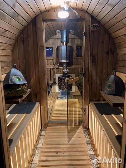 Баня на колесах в аренду