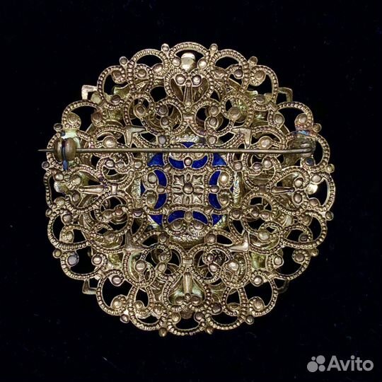 Брошь Чехословакия винтаж