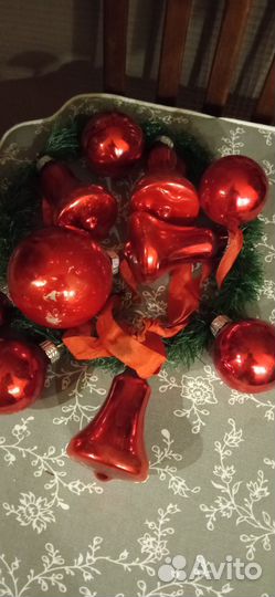 Ёлочные игрушки. ГДР